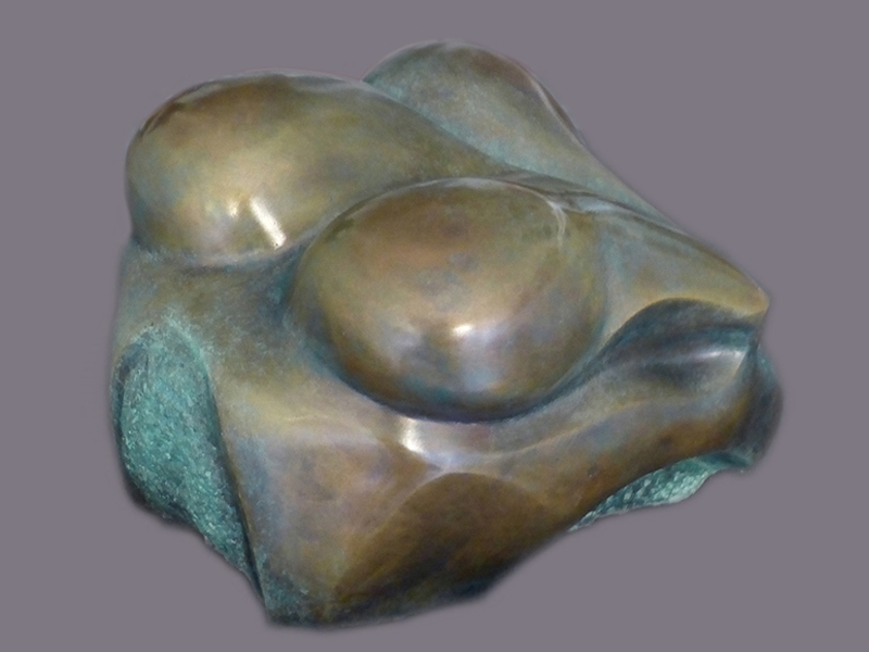 IZA - Isabelle Ardevol - Sculpture en bronze appelee Double-Je - 2020