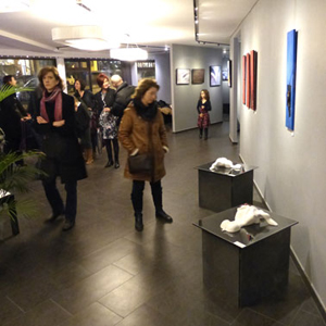 IZA -  Isabelle Ardevol exposition en 2014 à la Galerie En Beauregard à Montreux