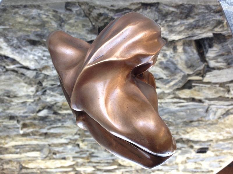 IZA -artiste Isabelle Ardevol - Dormeuse, sculpture en bronze, 2015