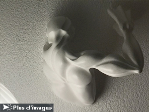 IZA, Isabelle Ardevol, femme artiste contemporain, sculpteure, sculptrice, art Arrachement, sculpture en resine acrylique, 2015 