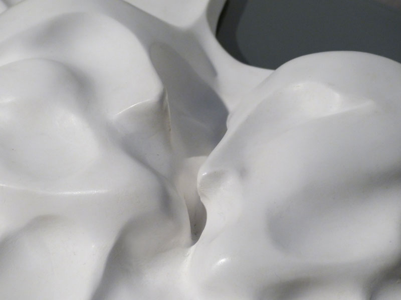 IZA - Isabelle Ardevol - Sculpture appelee Couple solaire, resine acrylique, 2012