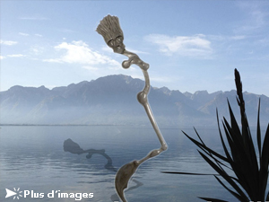 IZA, Isabelle Ardevol, femme artiste contemporain, sculpteure, sculptrice, art le cri, sculpture en resine epoxy, 2015