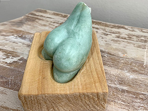 IZA - Isabelle Ardevol, cours de taille de steatite (pierre tendre) a Lausanne - Travaux d'eleves Marie-Pierre S.